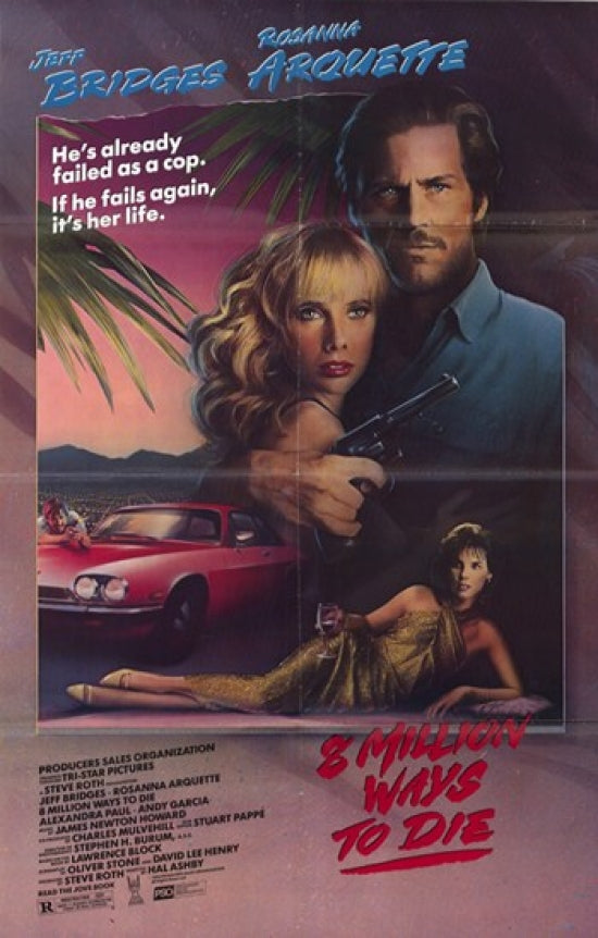 8 Million Ways to Die Movie Poster Print showcasing cinematic art.