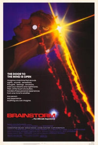 Brainstorm Movie Poster Print showcasing vibrant colors and design.