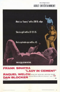 Lady In Cement Movie Poster Print featuring classic film art.