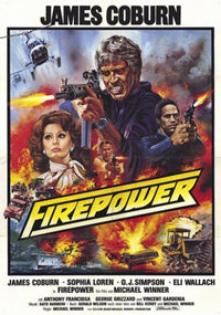 Firepower Movie Poster Print showcasing dynamic action visuals.