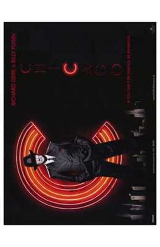 Chicago Movie Poster Print showcasing vibrant colors and iconic design.