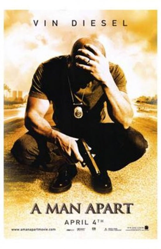 A Man Apart Movie Poster Print featuring dramatic visuals.