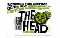 The Head Movie Poster Print, vibrant design for film enthusiasts