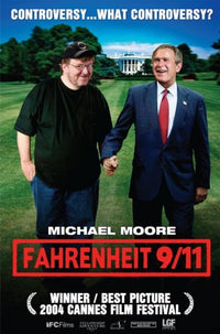 Fahrenheit 9-11 Movie Poster Print showcasing powerful imagery.