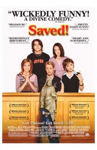 Saved Movie Poster Print showcasing cinematic art.