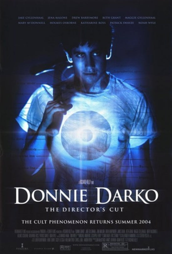 Donnie Darko Movie Poster Print featuring iconic imagery from the film.