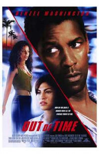 Out of Time Movie Poster Print showcasing suspenseful cinematic art.