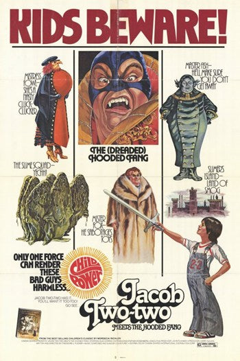 Jacob Two-Two Meets the Hooded Fang Movie Poster - vibrant children's art