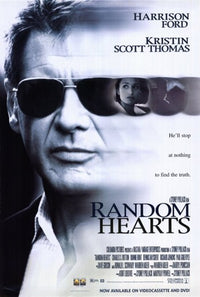 Random Hearts Movie Poster Print showcasing cinematic art.