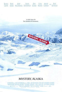 Mystery Alaska movie poster print featuring vibrant imagery