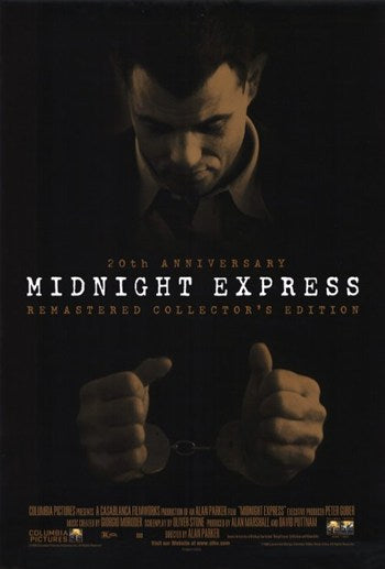 Midnight Express Movie Poster Print showcasing film drama.