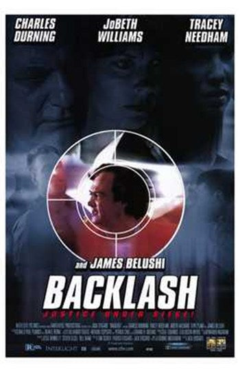 Backlash Movie Poster Print featuring striking artwork.