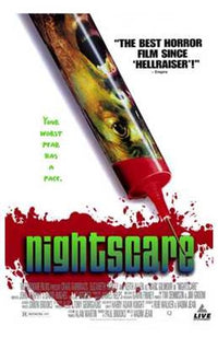 Nightscare Movie Poster Print showcasing suspenseful design