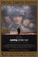 Saving Private Ryan Movie Poster Print featuring iconic WWII imagery.