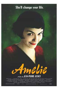 Amelie Movie Poster Print showcasing the whimsical charm of the film.