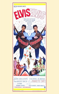 Double Trouble Movie Poster Print featuring vibrant colors and iconic design.