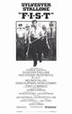 Fist Movie Poster Print featuring iconic design and vibrant colors