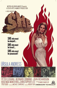She Movie Poster Print featuring captivating cinematic artwork.