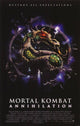 Mortal Kombat 2 Annihilation Movie Poster Print featuring iconic characters and action scenes.