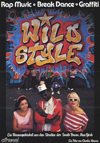 Wild Style Movie Poster Print showcasing vibrant graffiti art.