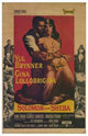Solomon and Sheba Movie Poster Print showcasing legendary love and power.