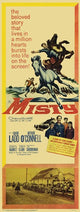 Misty Movie Poster Print showcasing vibrant colors and cinematic theme.