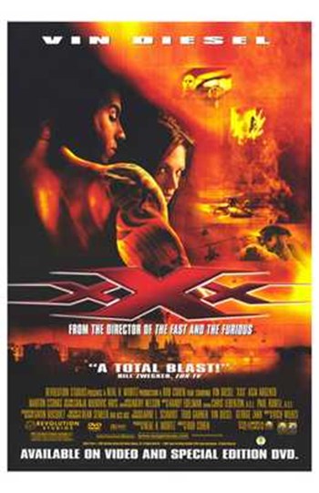 Xxx Movie Poster Print showcasing vibrant artwork