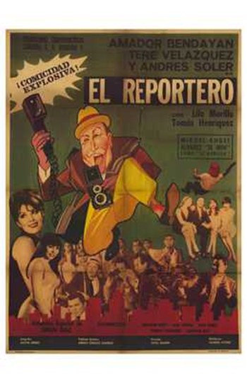 The Reporter Movie Poster Print showcasing cinematic art.