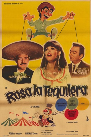 Rosa La Tequilera Movie Poster showcasing vibrant film artwork.