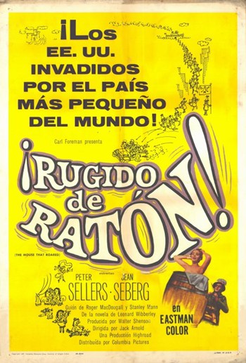 The Mouse That Roared Movie Poster Print showcasing vintage film art.
