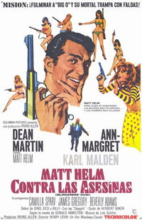 Murderers Row Movie Poster Print showcasing a classic film design.