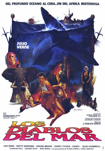 Sea Devils Movie Poster Print showcasing classic film art.
