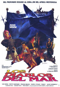 Sea Devils Movie Poster Print showcasing classic film art.