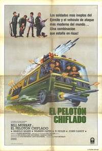 Stripes Movie Poster Print featuring iconic imagery from the classic comedy.