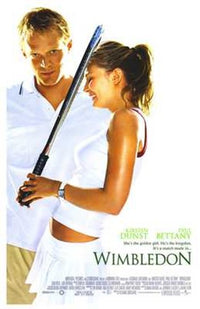 Wimbledon Movie Poster Print showcasing tennis theme.