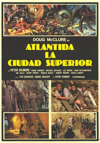 Warlords of Atlantis Movie Poster Print showcasing underwater adventure.