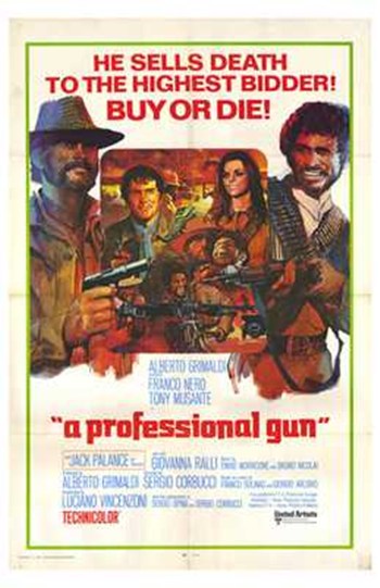 The Mercenary Movie Poster Print showcasing action and adventure.
