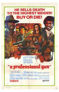 The Mercenary Movie Poster Print showcasing action and adventure.