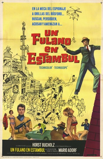 That Man in Istanbul Movie Poster Print featuring iconic film imagery.