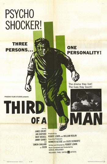 Third of a Man Movie Poster Print showcasing cinematic art.