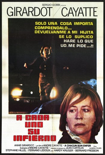 To Each His Hell Movie Poster Print showcasing dramatic film art.