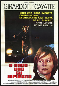 To Each His Hell Movie Poster Print showcasing dramatic film art.