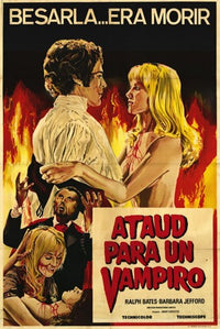 Lust for a Vampire Movie Poster Print showcasing gothic themes