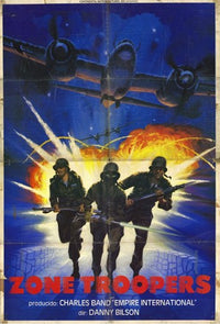 Zone Troopers Movie Poster Print featuring sci-fi themes