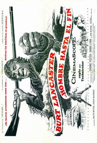 The Kentuckian Movie Poster Print featuring classic Western film imagery.