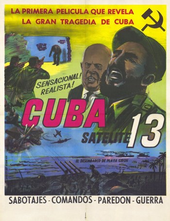 Cuba Satelite 13 Movie Poster Print featuring vibrant colors and striking imagery.