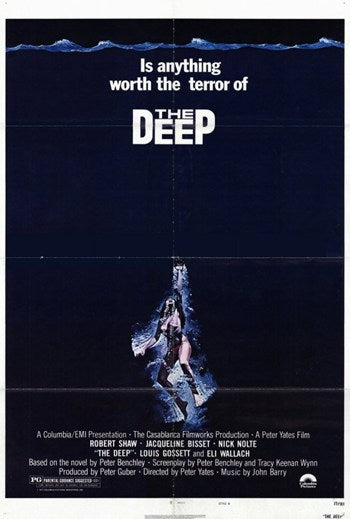 The Deep Movie Poster Print showcasing captivating cinematic artwork.