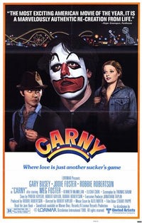 Carny Movie Poster Print showcasing carnival theme