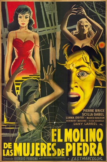 Drops of Blood Movie Poster showcasing horror film art