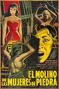 Drops of Blood Movie Poster showcasing horror film art